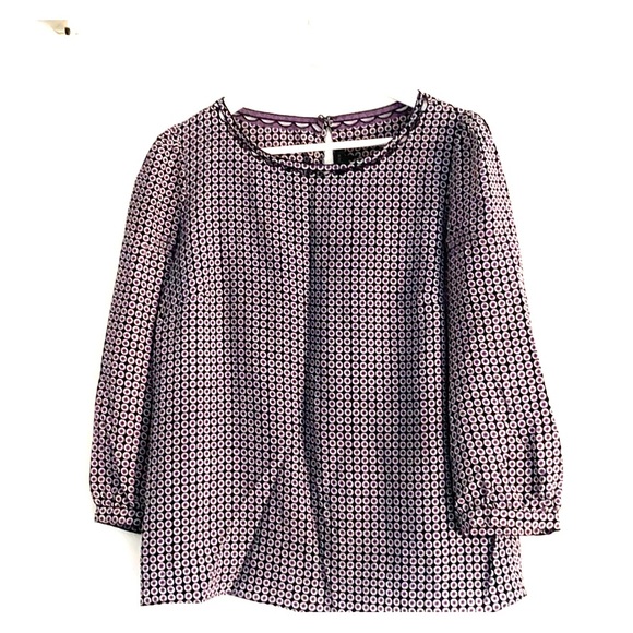 J Crew 100% silk blouse - Picture 1 of 3